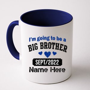 Personalize Big Brother Custom Date And Name Coffee Mug