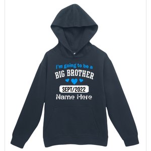 Personalize Big Brother Custom Date And Name Urban Pullover Hoodie