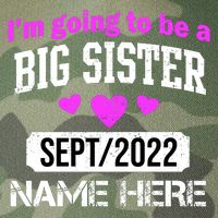 Personalize Big Sister Est Custom Year And Name  Legacy Tie Dye Trucker Hat