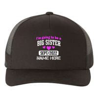 Personalize Big Sister Est Custom Year And Name  Yupoong Adult 5-Panel Trucker Hat