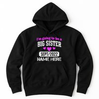 Personalize Big Sister Est Custom Year And Name  Hoodie