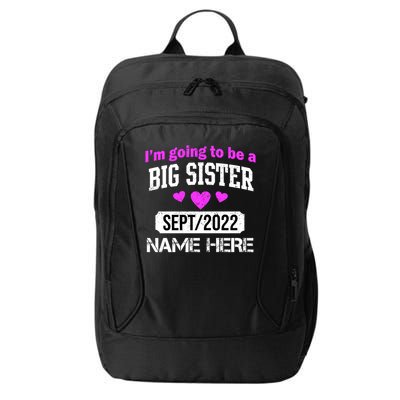 Personalize Big Sister Est Custom Year And Name  City Backpack