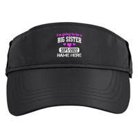 Personalize Big Sister Est Custom Year And Name  Adult Drive Performance Visor