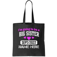 Personalize Big Sister Est Custom Year And Name  Bag