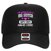 Personalize Big Sister Est Custom Year And Name  Hat