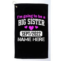 Personalize Big Sister Est Custom Year And Name  Golf Towel