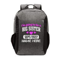 Personalize Big Sister Est Custom Year And Name  Vector Backpack