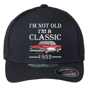 Personalize Birthday Year I'm not Old I'm a Classic Car Flexfit Unipanel Trucker Cap