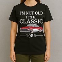 Personalize Birthday Year I'm not Old I'm a Classic Car T-Shirt