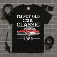 Personalize Birthday Year I'm not Old I'm a Classic Car T-Shirt