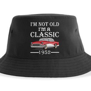 Personalize Birthday Year I'm not Old I'm a Classic Car Sustainable Bucket Hat