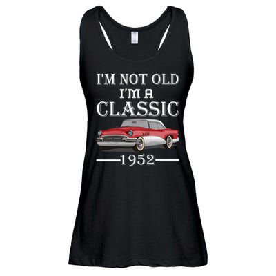 Personalize Birthday Year I'm not Old I'm a Classic Car Ladies Essential Flowy Tank