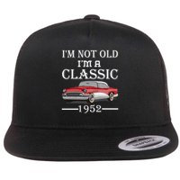 Personalize Birthday Year I'm not Old I'm a Classic Car Flat Bill Trucker Hat