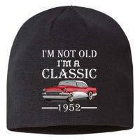 Personalize Birthday Year I'm not Old I'm a Classic Car Sustainable Beanie