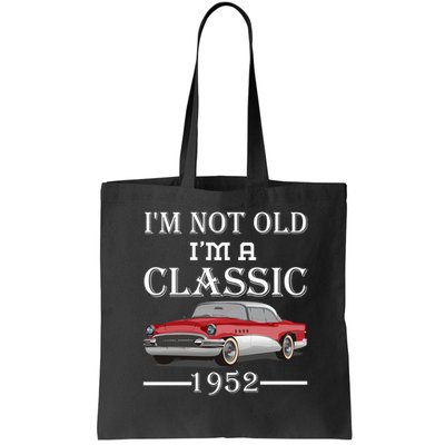 Personalize Birthday Year I'm not Old I'm a Classic Car Bag