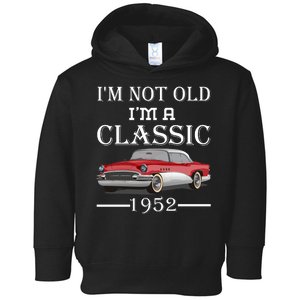 Personalize Birthday Year I'm not Old I'm a Classic Car Toddler Hoodie