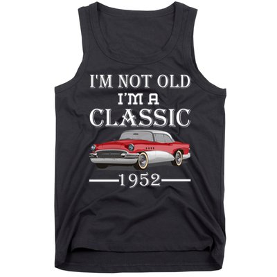 Personalize Birthday Year I'm not Old I'm a Classic Car Tank Top
