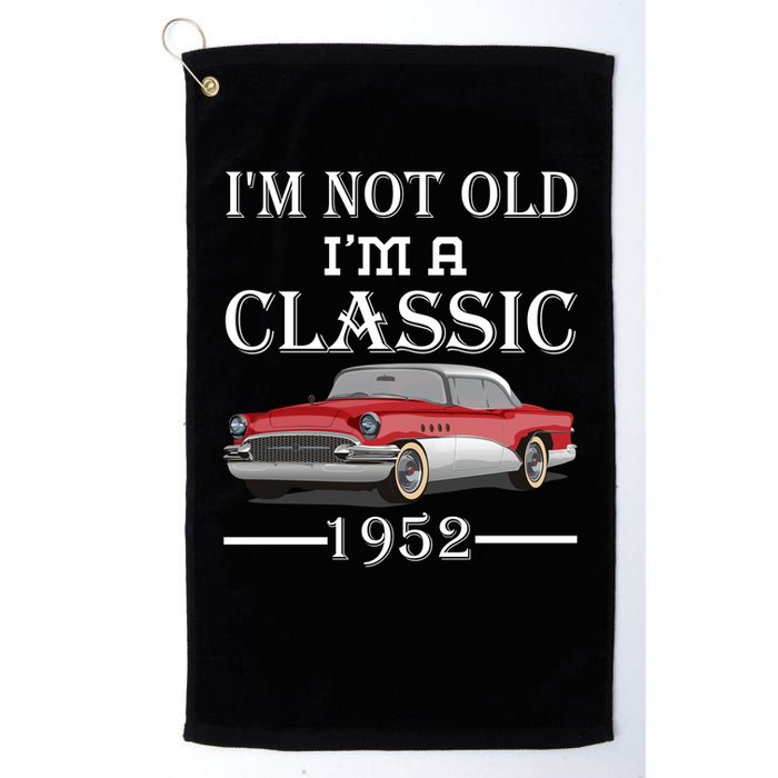 Personalize Birthday Year I'm not Old I'm a Classic Car Golf Towel