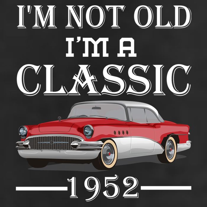 Personalize Birthday Year I'm not Old I'm a Classic Car Golf Towel