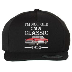 Personalize Birthday Year I'm not Old I'm a Classic Car Wool Snapback Cap