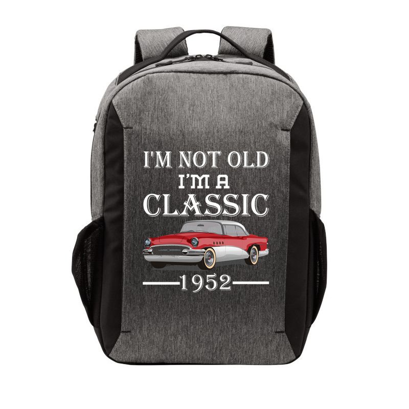Personalize Birthday Year I'm not Old I'm a Classic Car Vector Backpack