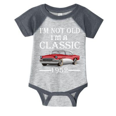 Personalize Birthday Year I'm not Old I'm a Classic Car Infant Baby Jersey Bodysuit