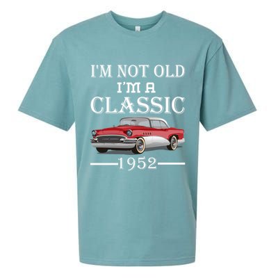 Personalize Birthday Year I'm not Old I'm a Classic Car Sueded Cloud Jersey T-Shirt