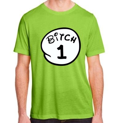 Personalize Bitch 1 2 3 4 5 Custom Number Adult ChromaSoft Performance T-Shirt