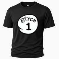 Personalize Bitch 1 2 3 4 5 Custom Number Cooling Performance Crew T-Shirt