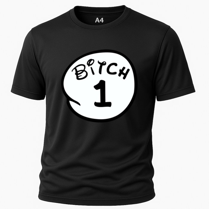 Personalize Bitch 1 2 3 4 5 Custom Number Cooling Performance Crew T-Shirt