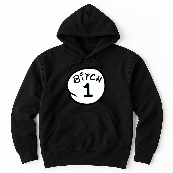 Personalize Bitch 1 2 3 4 5 Custom Number Hoodie