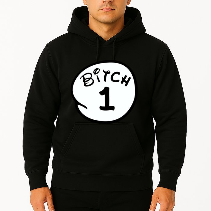Personalize Bitch 1 2 3 4 5 Custom Number Hoodie