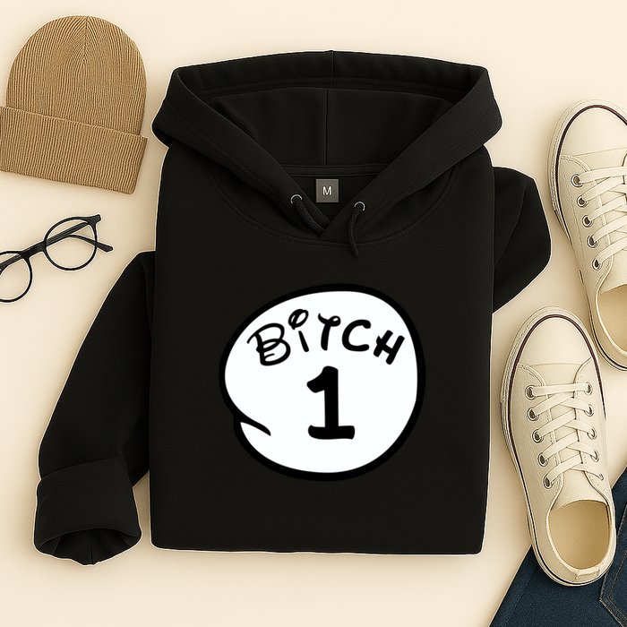 Personalize Bitch 1 2 3 4 5 Custom Number Hoodie