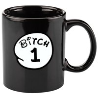 Personalize Bitch 1 2 3 4 5 Custom Number 11oz C Handle Ceramic Mug
