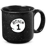 Personalize Bitch 1 2 3 4 5 Custom Number 15oz Campfire Ceramic Mug