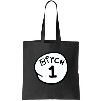 Personalize Bitch 1 2 3 4 5 Custom Number Bag