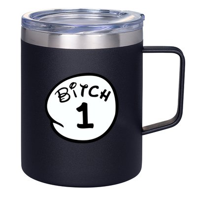 Personalize Bitch 1 2 3 4 5 Custom Number 12oz Stainless Steel Coffee Mug