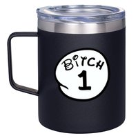 Personalize Bitch 1 2 3 4 5 Custom Number 12oz Stainless Steel Coffee Mug