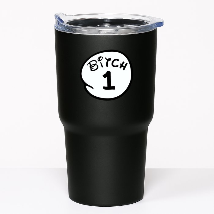 Personalize Bitch 1 2 3 4 5 Custom Number Tumbler