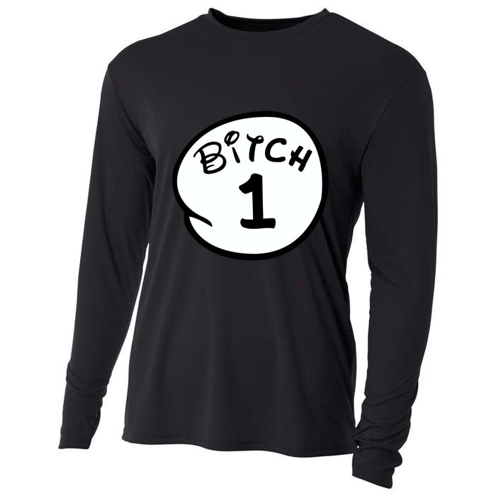 Personalize Bitch 1 2 3 4 5 Custom Number Cooling Performance Long Sleeve Crew
