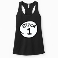 Personalize Bitch 1 2 3 4 5 Custom Number Womens Tank Top