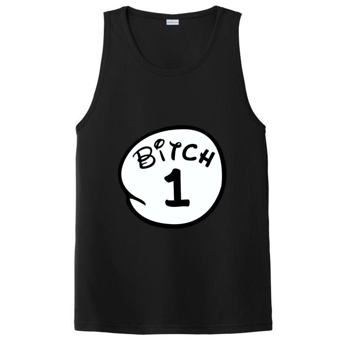 Personalize Bitch 1 2 3 4 5 Custom Number PosiCharge Competitor Tank
