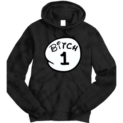 Personalize Bitch 1 2 3 4 5 Custom Number Tie Dye Hoodie