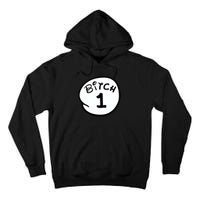 Personalize Bitch 1 2 3 4 5 Custom Number Tall Hoodie