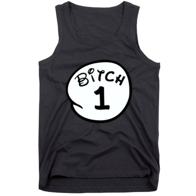 Personalize Bitch 1 2 3 4 5 Custom Number Tank Top