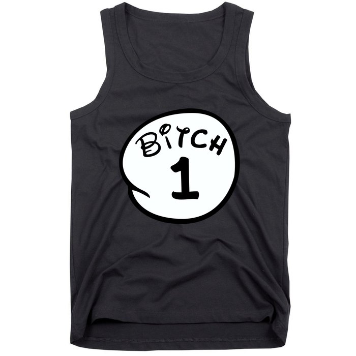 Personalize Bitch 1 2 3 4 5 Custom Number Tank Top