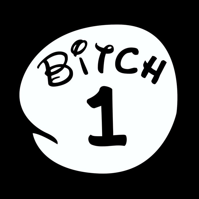 Personalize Bitch 1 2 3 4 5 Custom Number Toddler T-Shirt