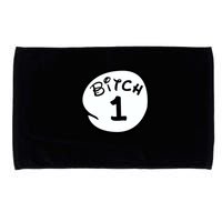 Personalize Bitch 1 2 3 4 5 Custom Number Microfiber Hand Towel