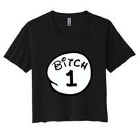 Personalize Bitch 1 2 3 4 5 Custom Number Crop Top