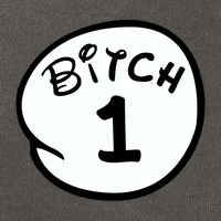 Personalize Bitch 1 2 3 4 5 Custom Number Cotton Canvas Backpack